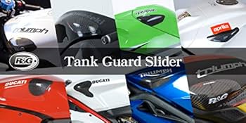 ZX-6R R&Gカーボンタンクスライダー Kawasaki ZX-6R 13-18年 カーボンタンクスライダープロテクター